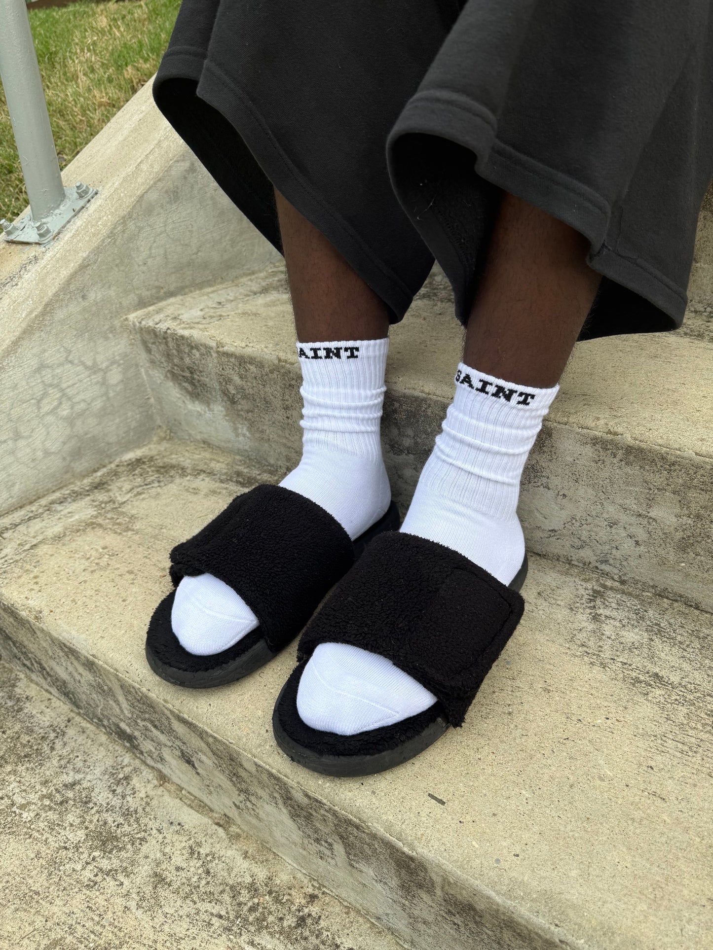 'Five Seven' Socks (White)