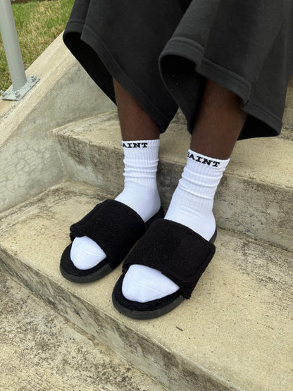 'Five Seven' Socks (White)
