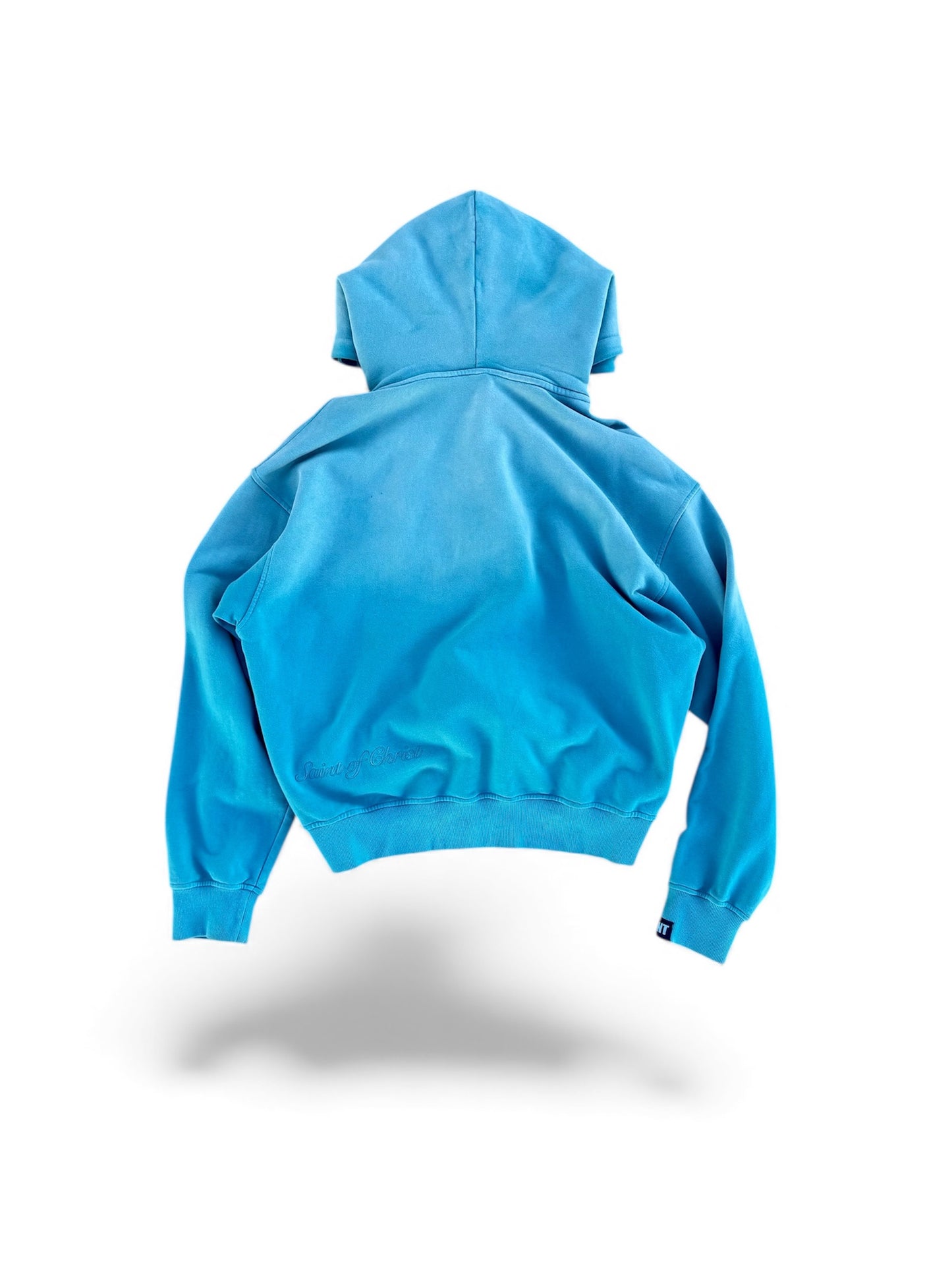 Baby Blue 'Hebrew Saint' Hoodie